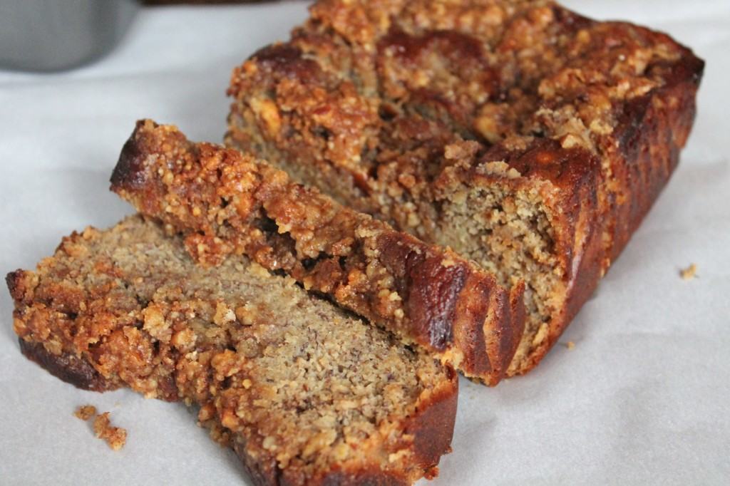 Paleo Coffee Cake Banana Bread