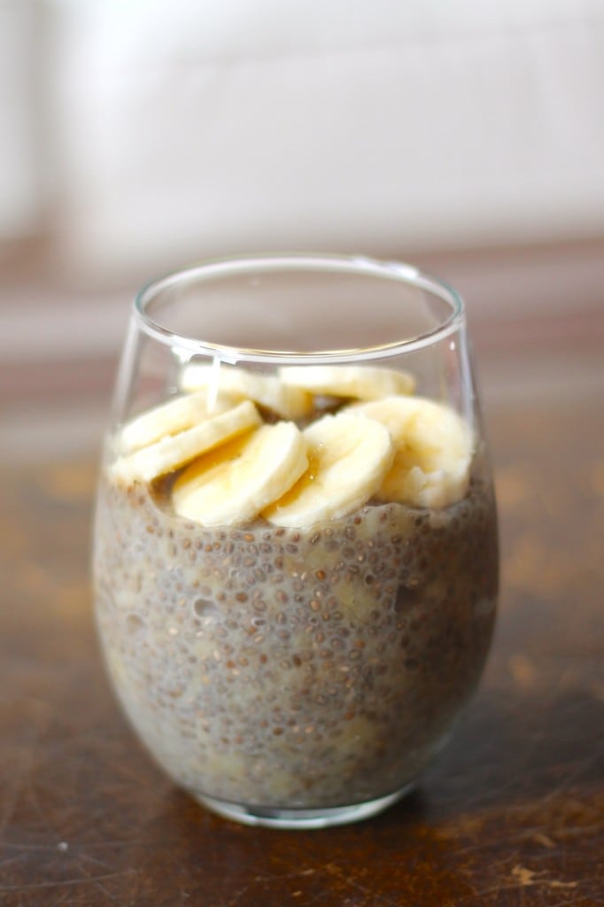 3-Ingredient Banana Chia Seed Pudding