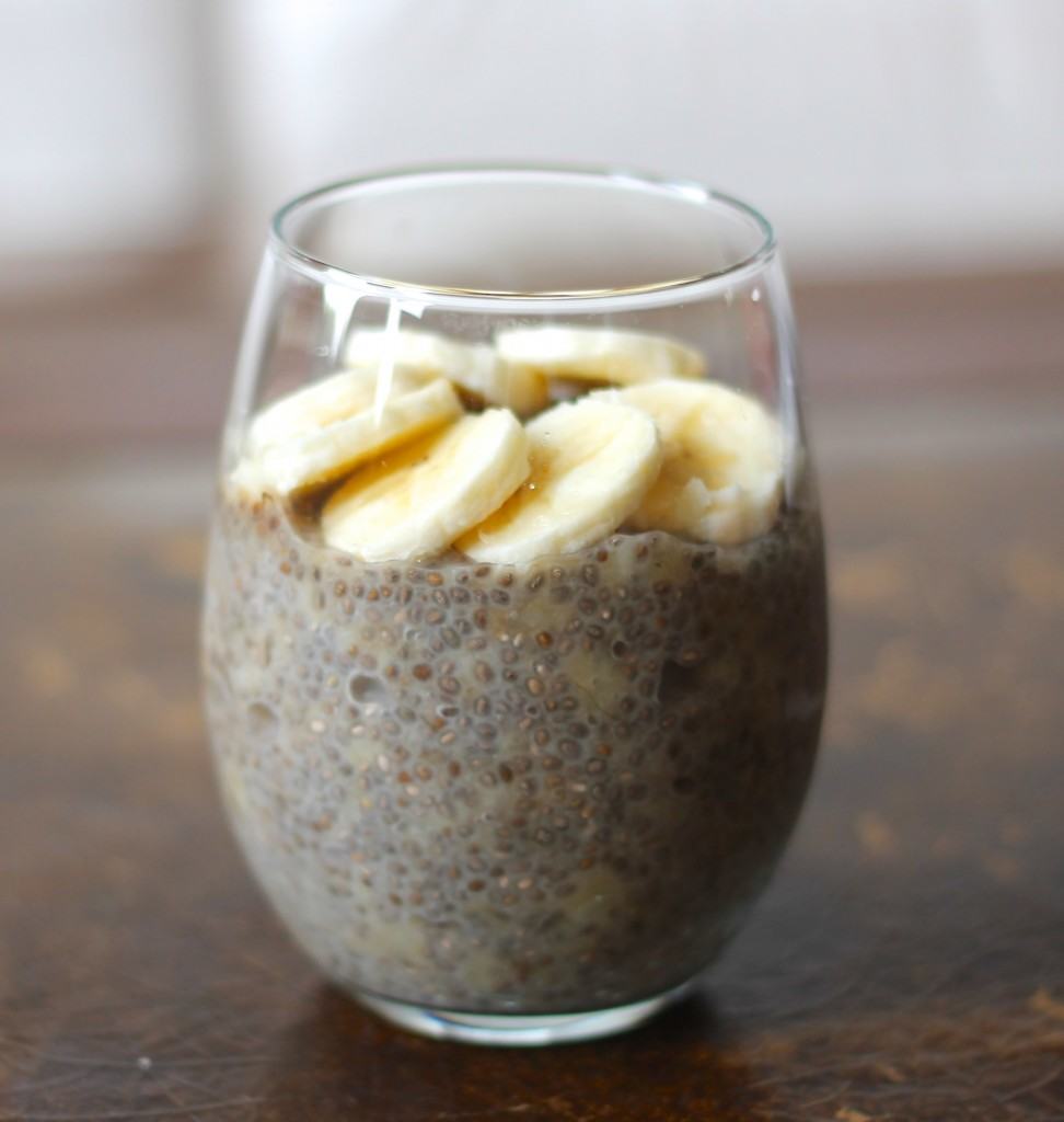 3-Ingredient Banana Chia Seed Pudding