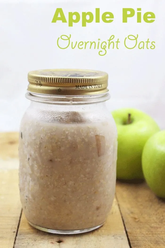 Apple Pie Overnight Oats