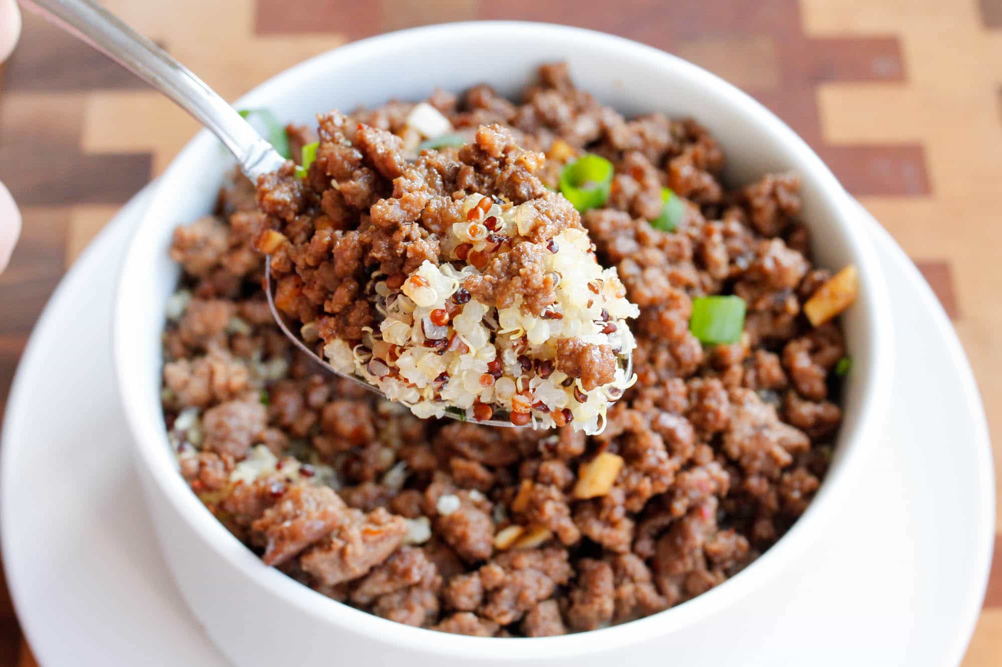 15-Minute Korean Beef and Quinoa-2
