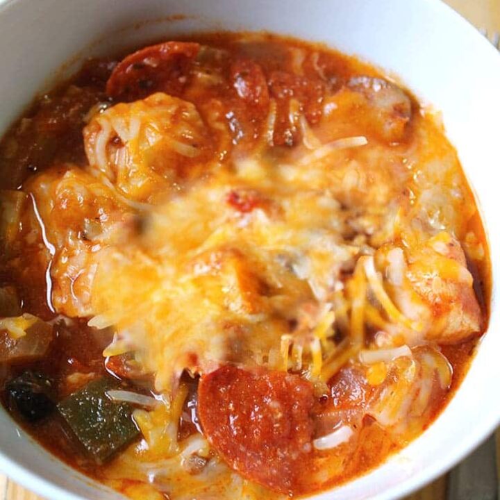 Slow Cooker Pizza Chicken