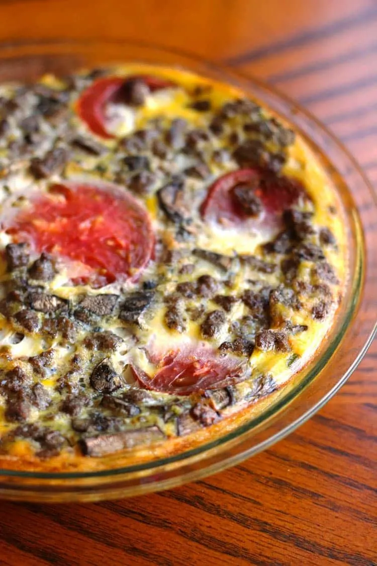 The Easiest Crustless Quiche