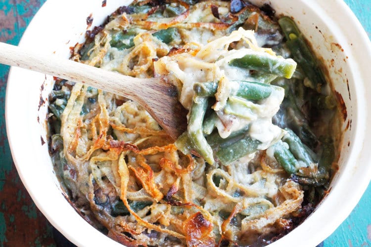 Clean Eating Green Bean Casserole