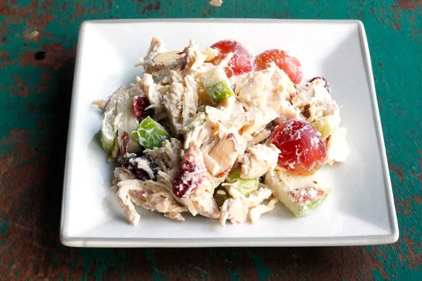 THE BEST Apple Cranberry Chicken Salad