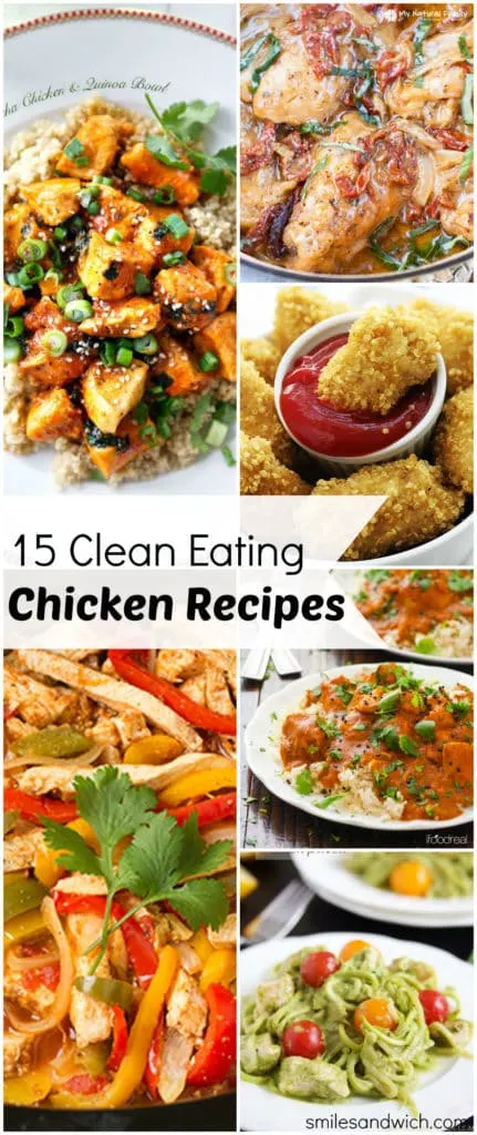 15 Clean Eating Chicken Recipes