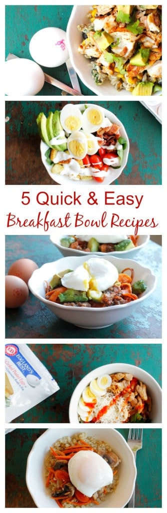 5 Breakfast Bowl Recipes