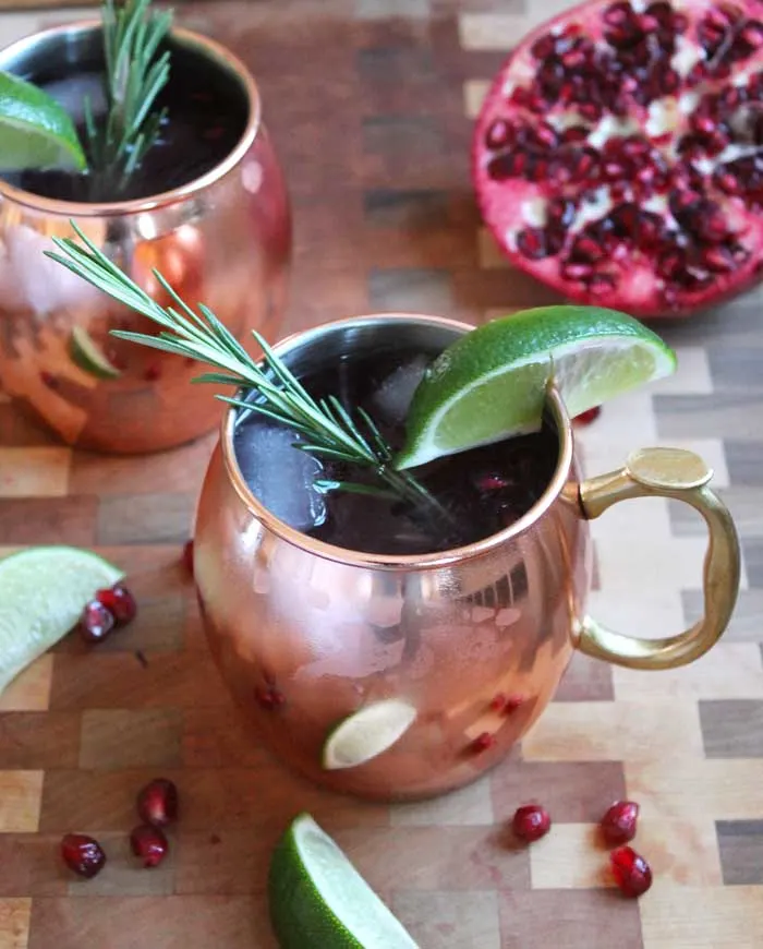 Holiday Moscow Mules