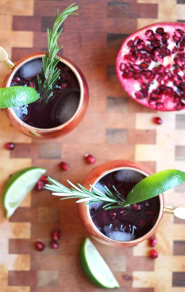 Holiday Moscow Mules