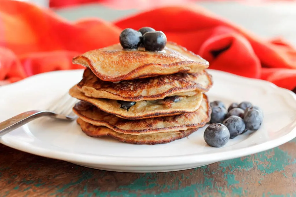Grain-Free Blueberry Pancakes-2