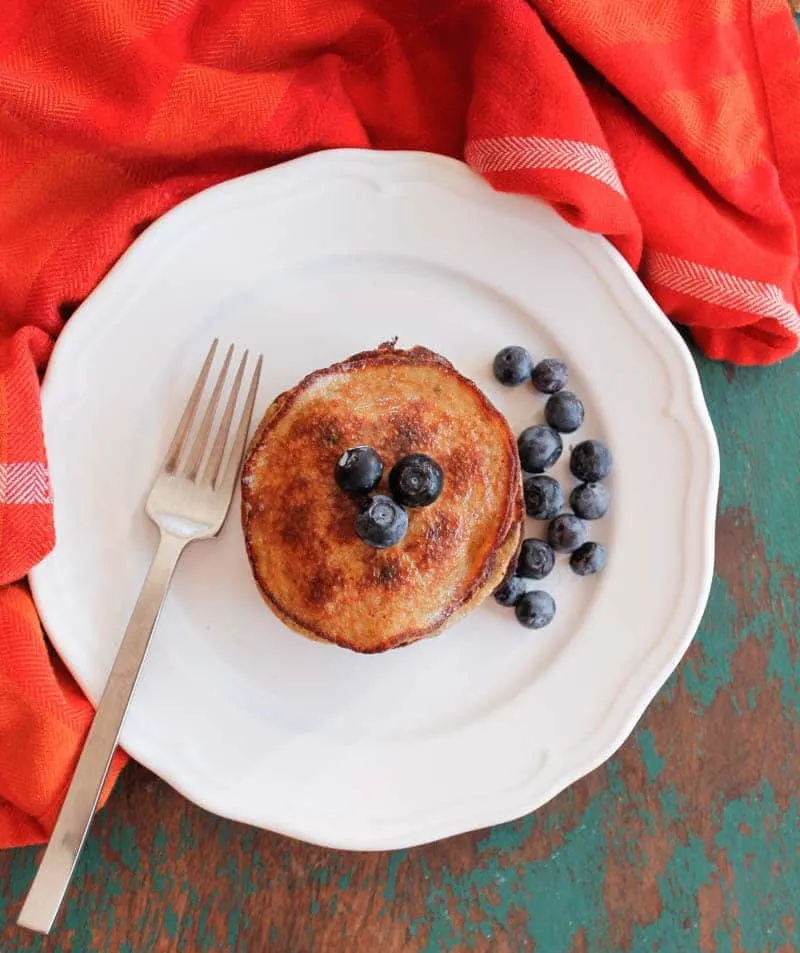 Grain-Free Blueberry Pancakes