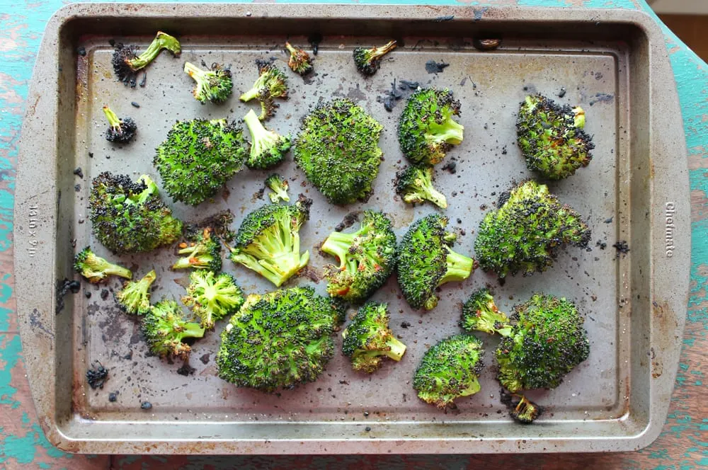 Blasted Broccoli (AKA The Best Broccoli Recipe Ever)