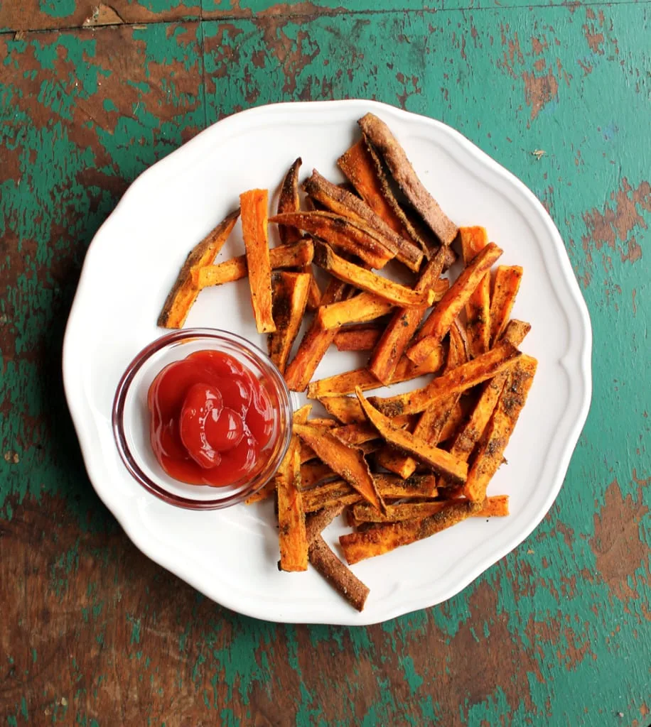 Curry Baked Sweet Potato Fries