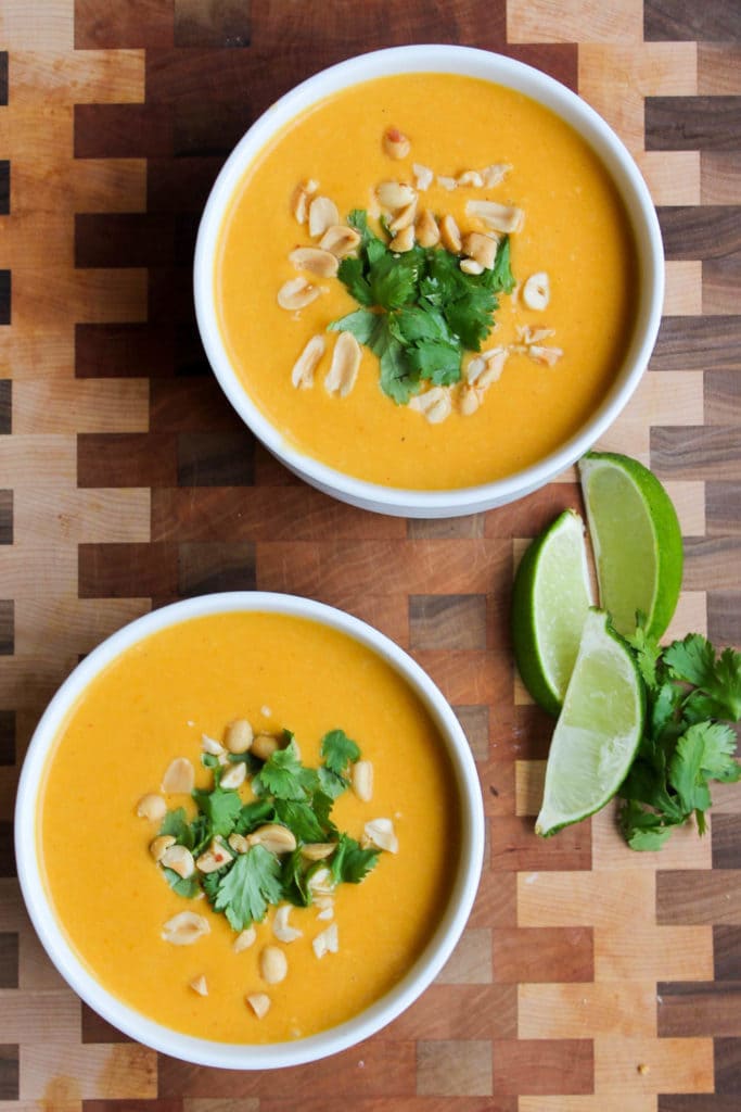 Slow Cooker Thai Butternut Squash Soup