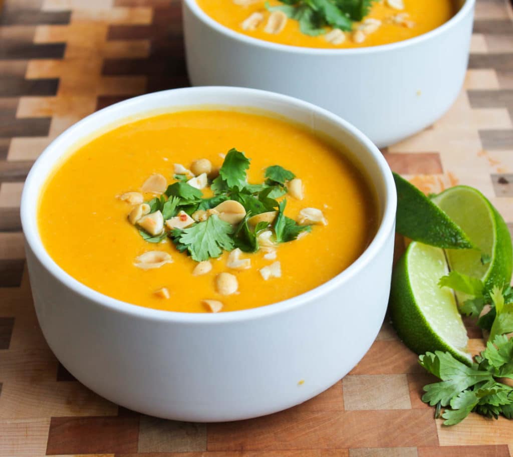 Slow Cooker Thai Butternut Squash Soup