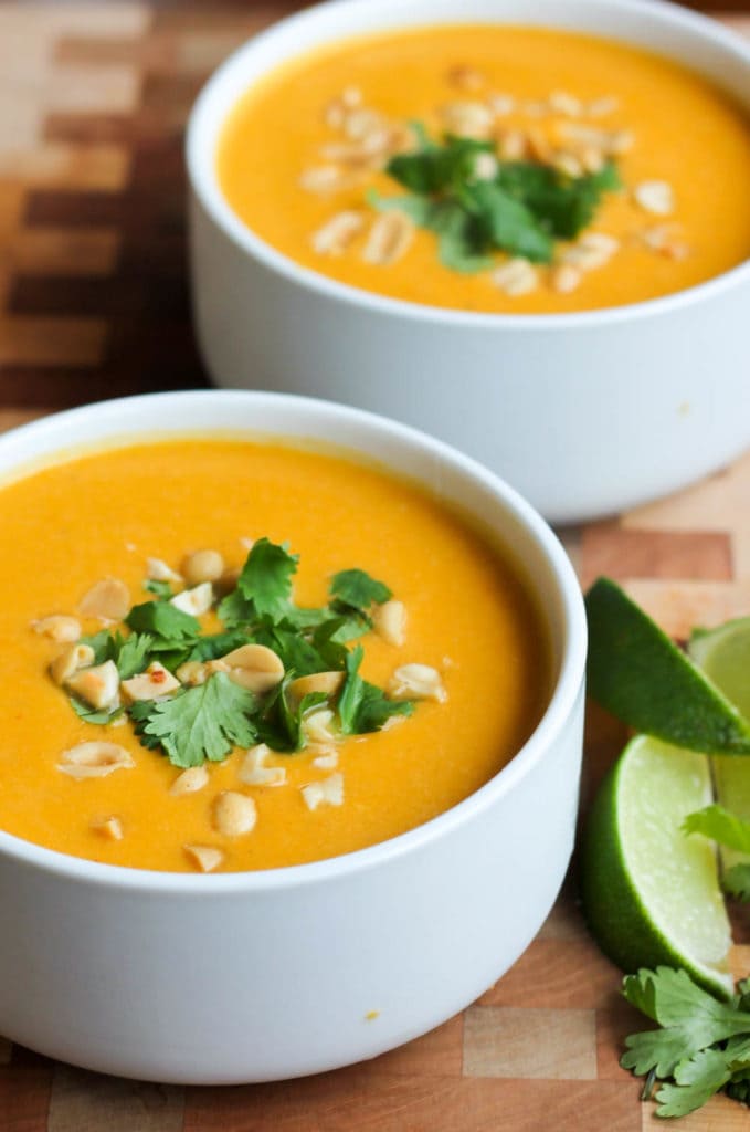 Slow Cooker Thai Butternut Squash Soup