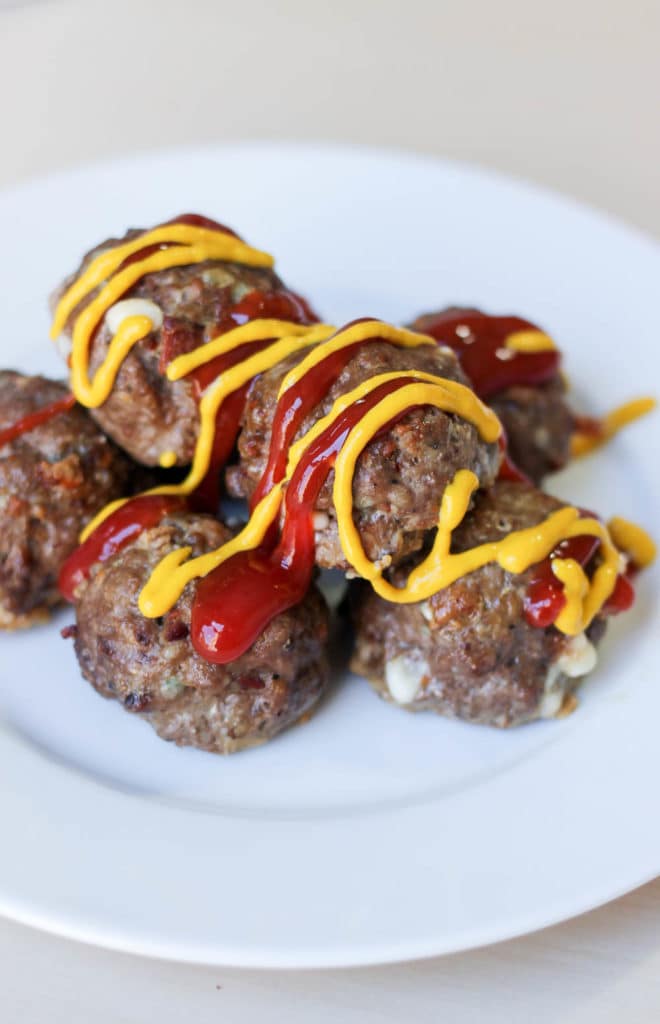 Bacon Blue Cheese Meatballs