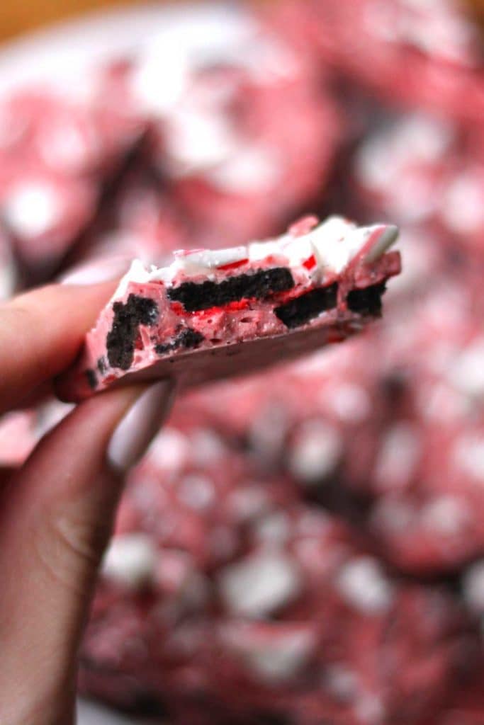 3-Ingredient Oreo Peppermint Bark