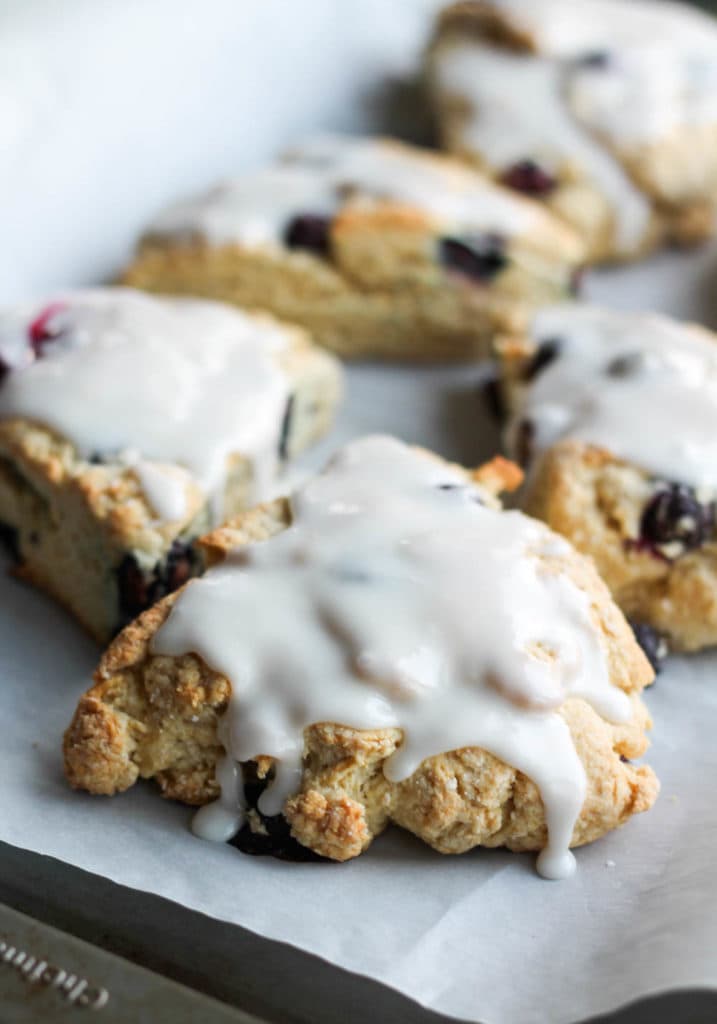 Easy Blueberry Scones