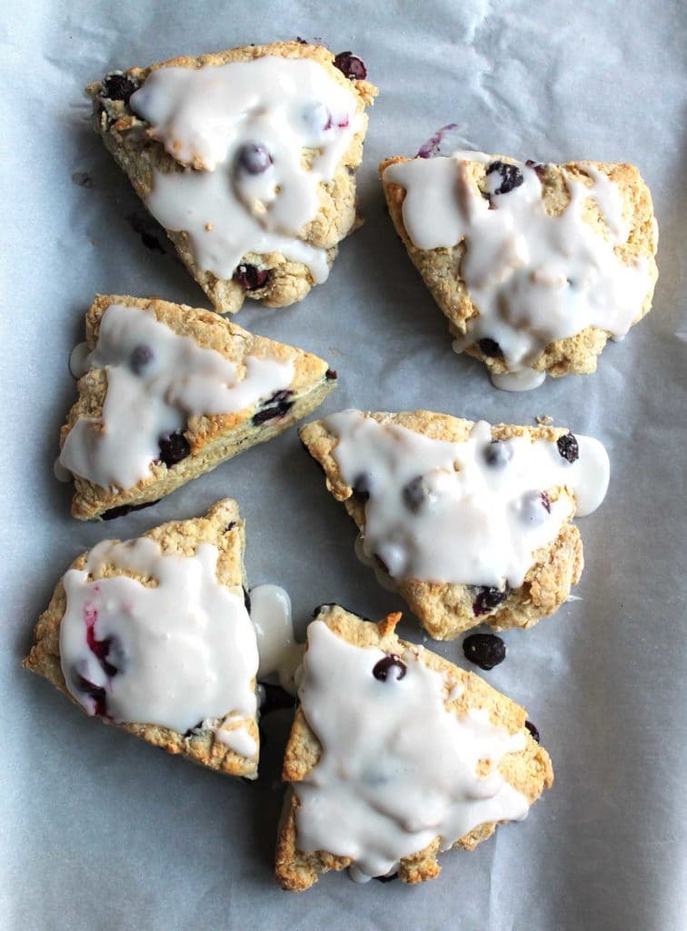 Easy Blueberry Scones