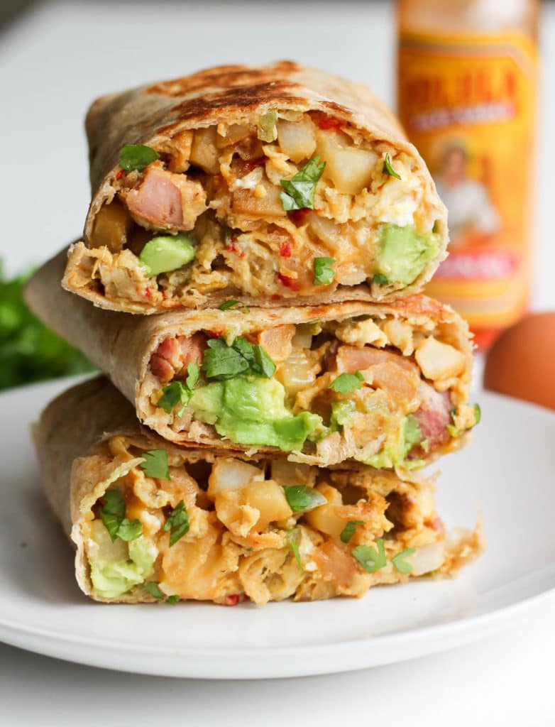 Quick and Easy Breakfast Burrito - Easy Wrap Recipes