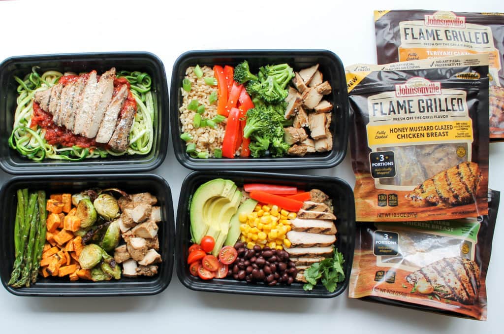 Grilled Chicken Meal Prep Bowls: 5 Ways