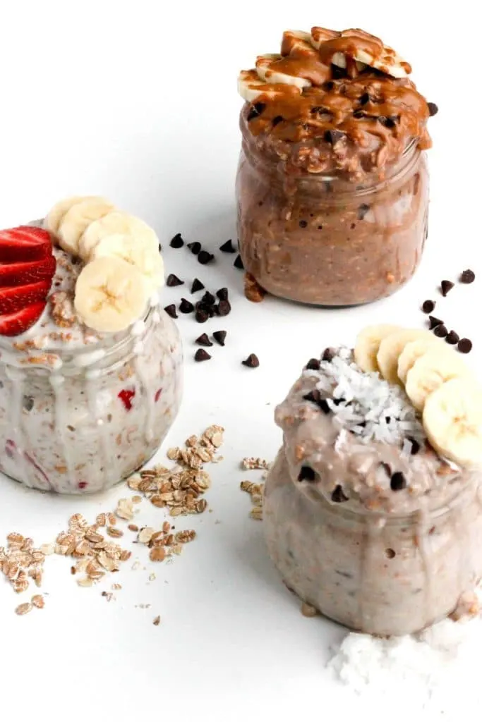 Overnight Oats in a Jar 3 Quick Healthy Recipes