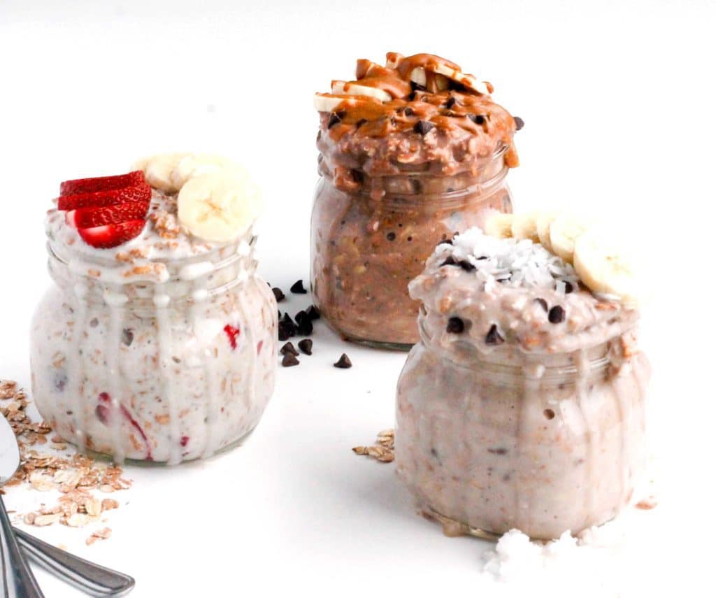 Overnight Oats in a Jar 3 Quick Healthy Recipes