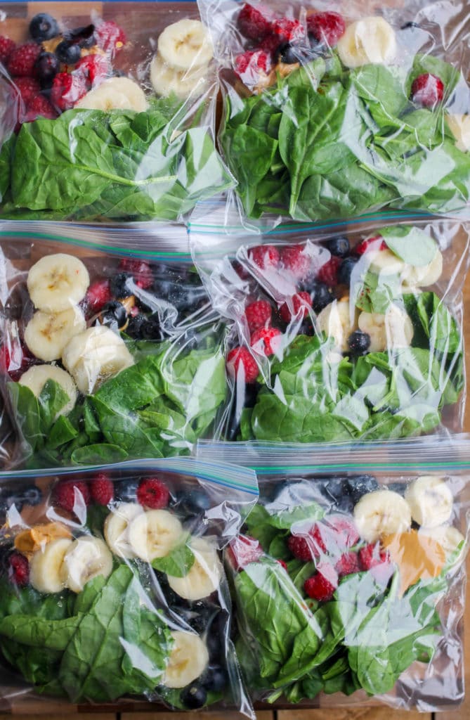 Small Smoothie Freezer Bags, Easy Smoothie Prep