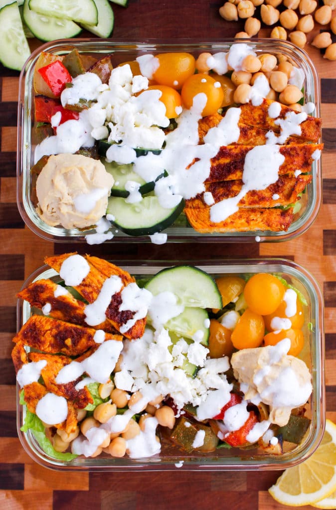 Easy Chicken Meal Prep Bowls: 5 Ways - Smile Sandwich