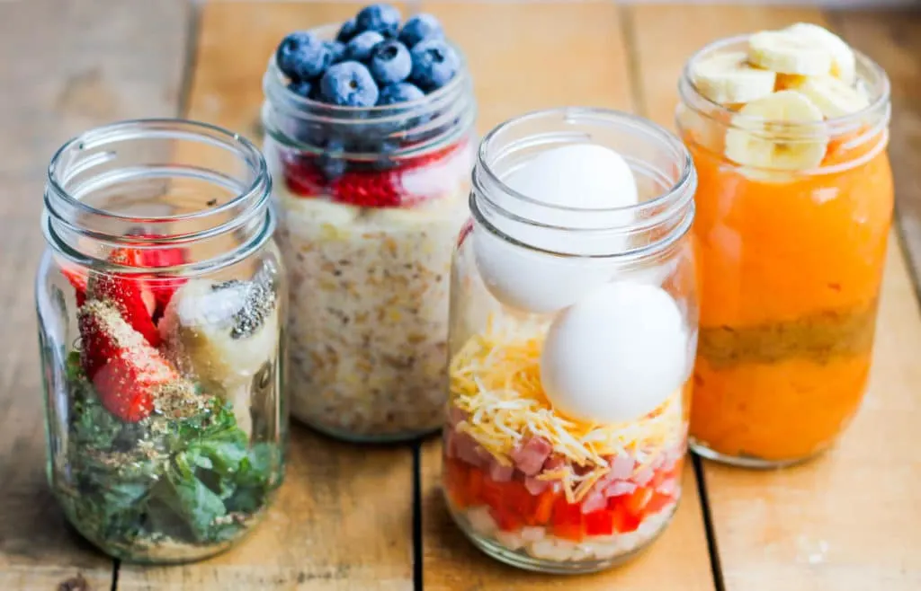 Make-Ahead Healthy Meal Prep Jars: 4 Ways