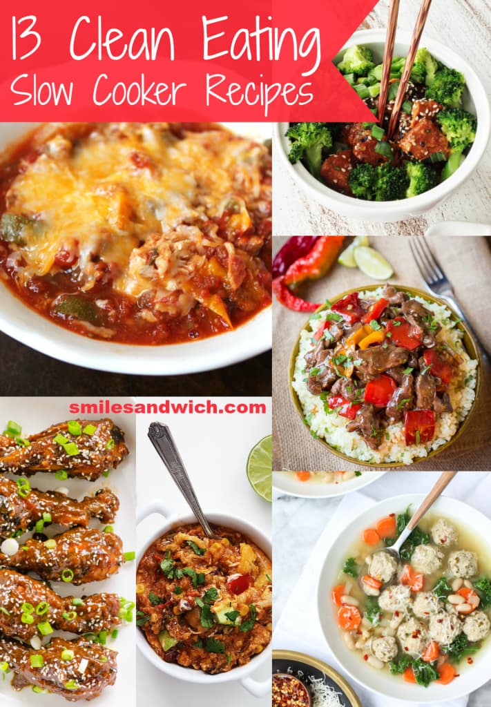 13 Clean Eating Slow Cooker Recipes - Smile Sandwich