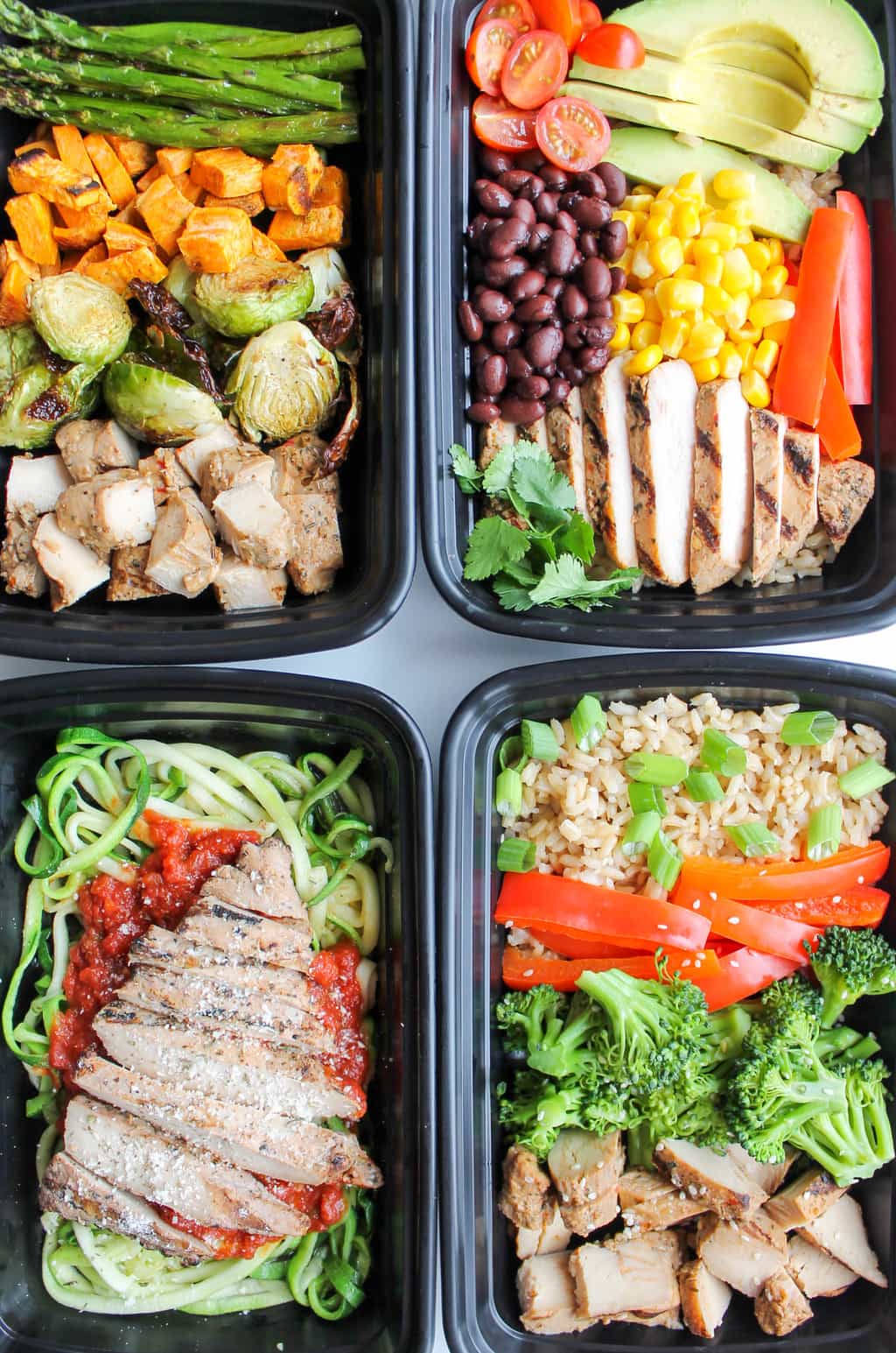 5 Meal Prep Bowls In Less Than 1 Hour