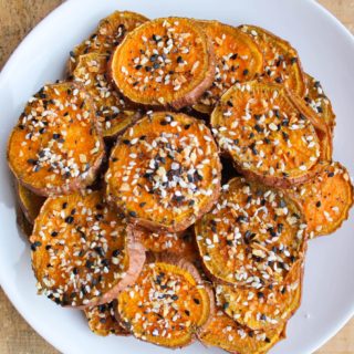 Everything Bagel Sweet Potato Rounds - Smile Sandwich