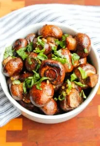 Balsamic Roasted Mushrooms