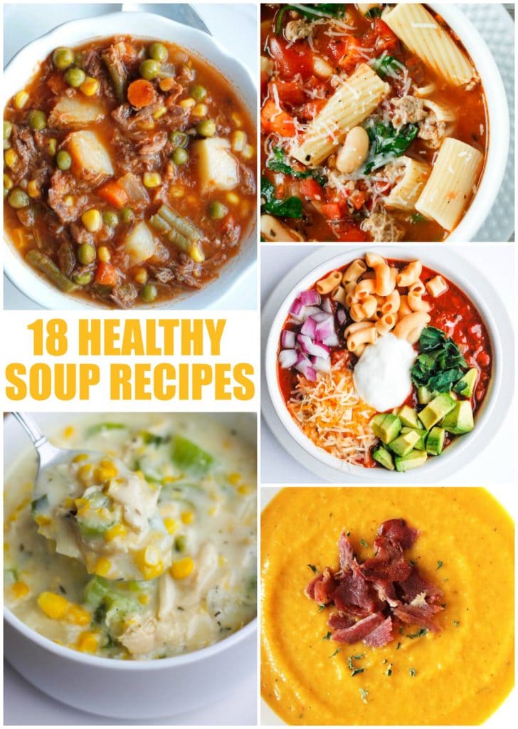 20 Healthy Soup Recipes - Smile Sandwich
