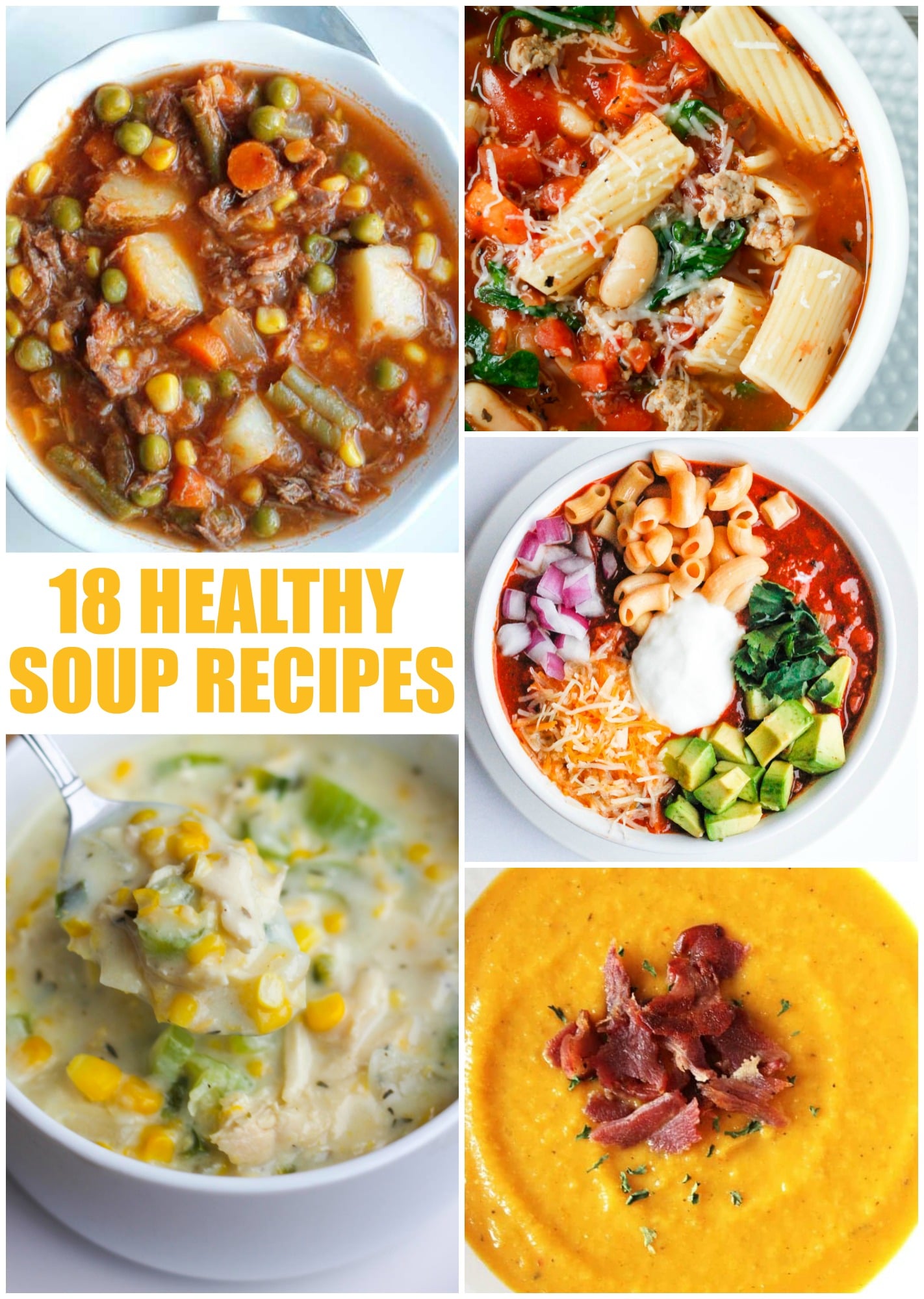 18 Healthy Soup Recipes