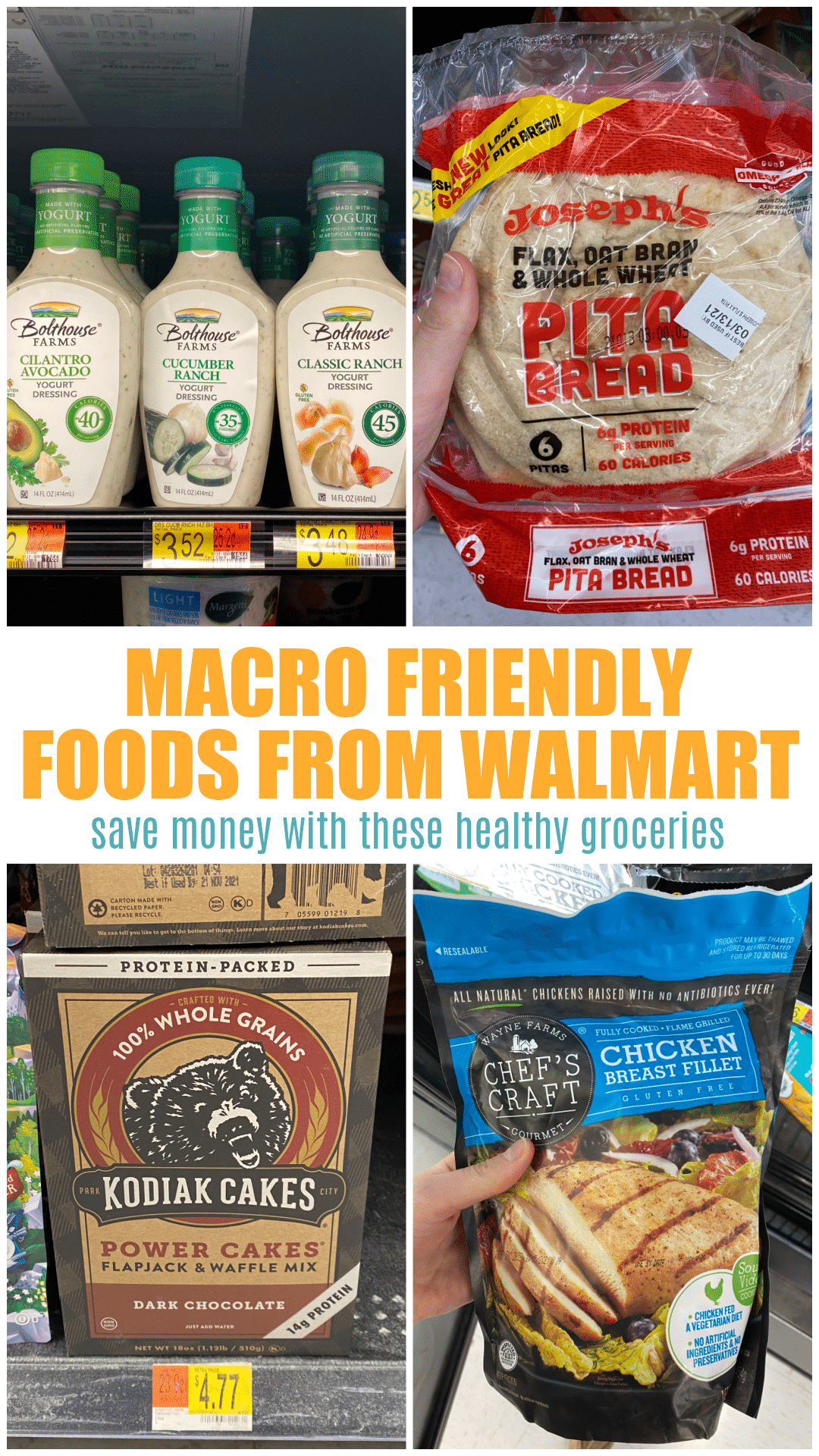 Macro Friendly Foods from Walmart: Best Groceries for Counting Macros